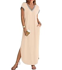 Short Sleeve Maxi Dress