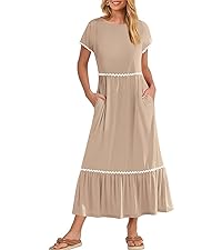 casual maxi dress for women