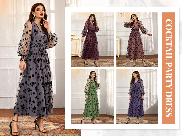 Women''s 2023 Floral Boho Dress Wrap V Neck Short Sleeve Belted Ruffle Hem A-Line Flowy Maxi Dresses