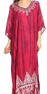 short sleeve lace summer casual lightweight cover-up caftan print bikini boho high low round neck