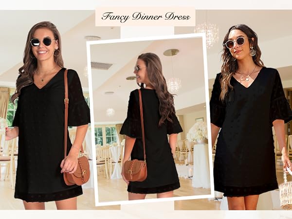 black dress for women