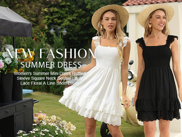 women summer mini dress