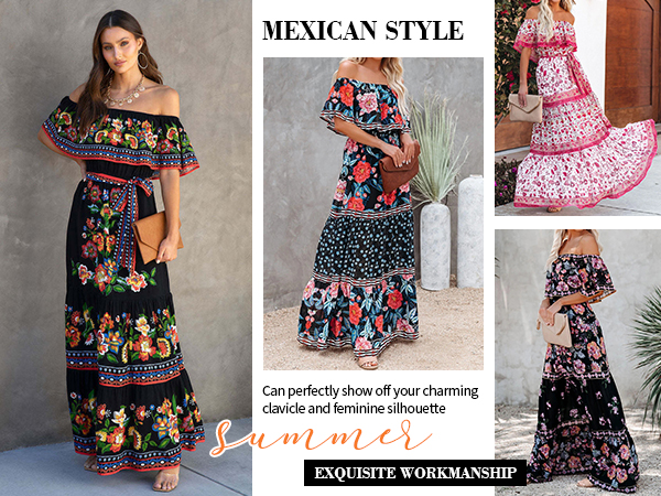 Mexican Dresses For Women