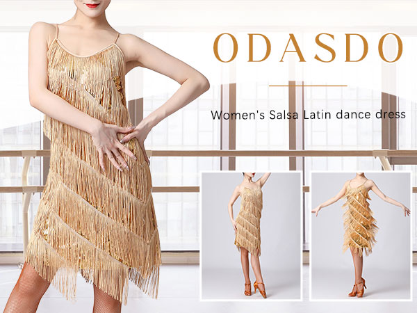 Women Latin Dance Dress