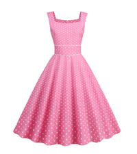 1950s Dresses for Women Vintage Polka Dots Dresses for Women