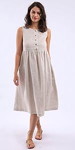 linen dress