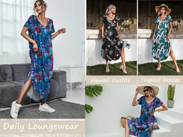 maxi lounge dress