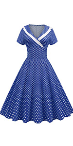 polka dot a line cocktail dress for women 1950s dresses for women vintage cocktail dress 50s dress