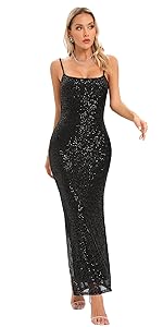 sequin party dress