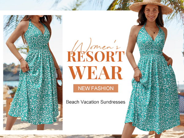 sundresses for women 2024 trendy