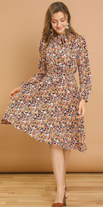 Vintage Floral Dress