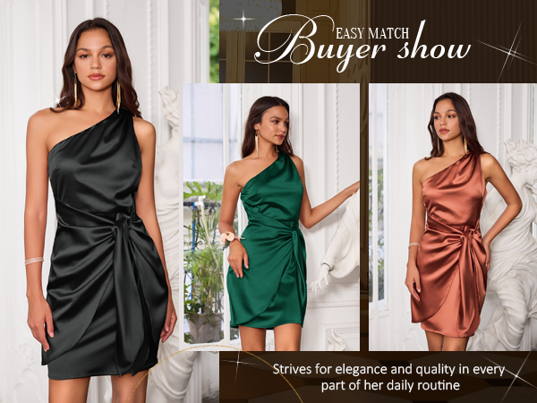 womens satin dress