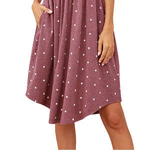 knee length summer dress for women