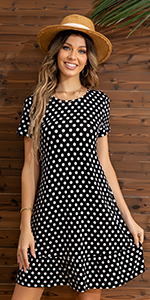 polka dot dress for women