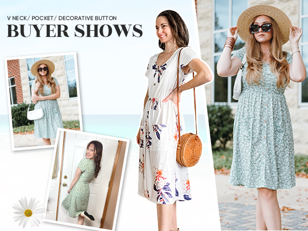 short sleeve summer dresses