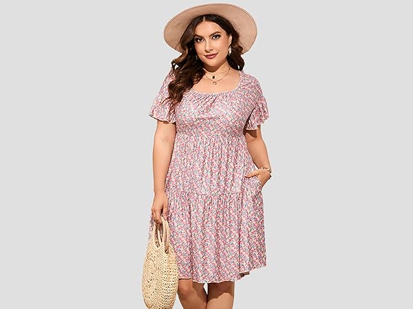 Plus Size Summer Dress