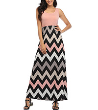 Sleeveless maxi dress