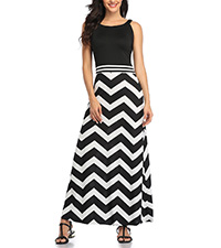 Sleeveless maxi dress