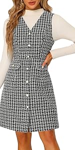 tweed dress