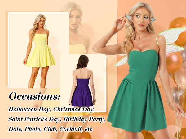 Strapless Party Dress