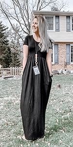 Black Maxi Dress