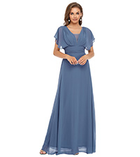 Ever-Pretty Womens Chiffon Long Formal Evening Party Mother of The Bride Dresses