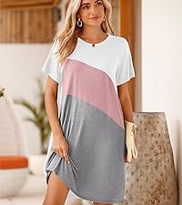 913 Plus Size Summer Dress Casual