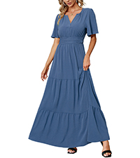 Maxi Dress With Sleeve