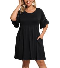 bell sleeve dress