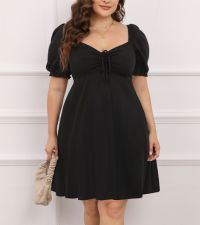 puff sleeve dress