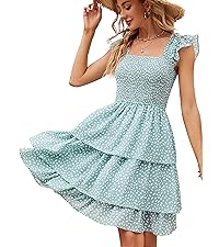 floral prints dresses for teen casual summer dresses for women 2023 vacation cocktail wedding guest