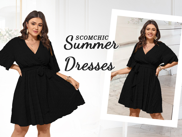 Plus size dress for women