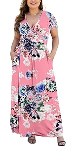 plus size maxi dress