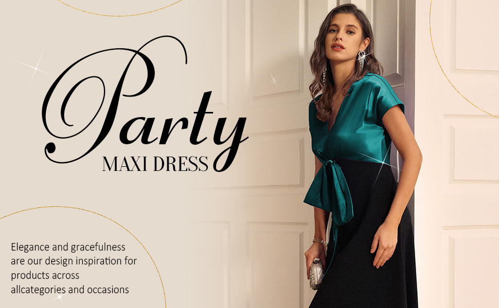 Women''s party maxi dress