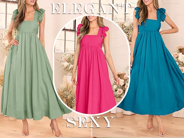 flowy maxi dresses