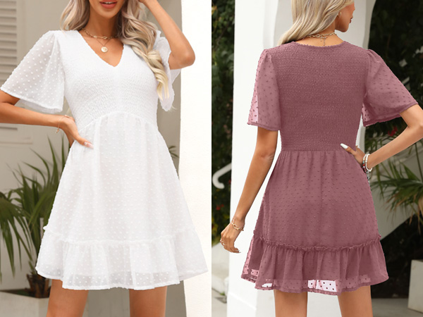 spring dresses for women 2024 a line dresses for women elegant dresses for women v neck dress