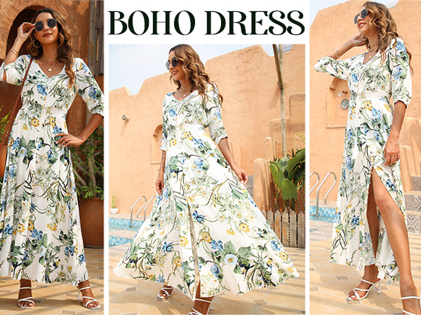 BOHO DRESSES LONG