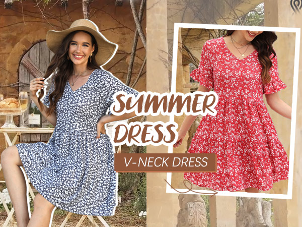 womens summer casual dresses