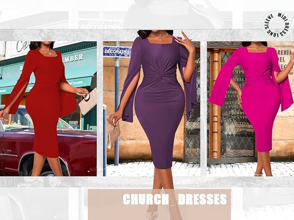 church dresses for women 