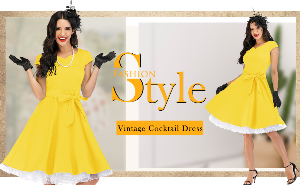 vintage cocktail dress