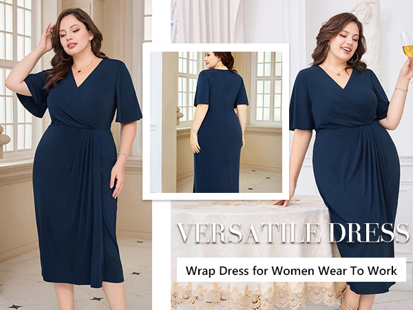 wrap dress