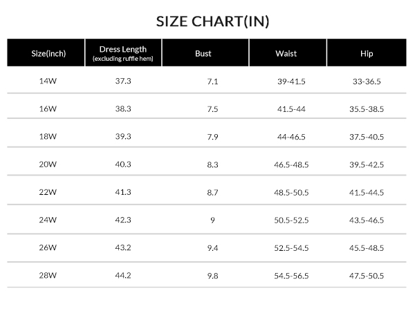 size chart 12194