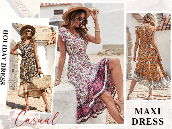 BOHO MAXI DRESS