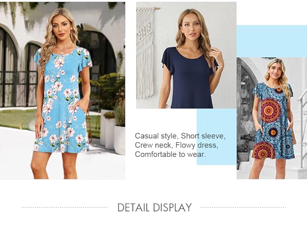 womens summer dresses.