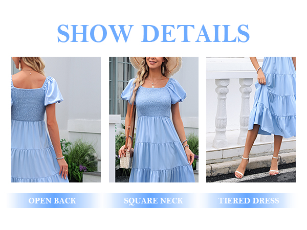 Summer Smocked Dresses 