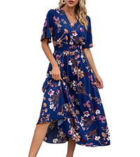 floral maxi dress