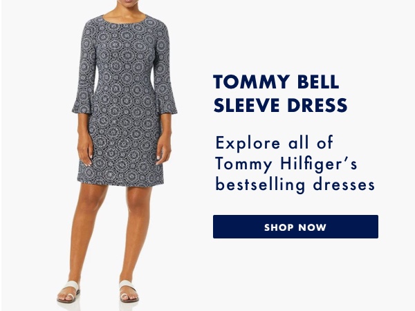 Tommy Hilfiger Bell Sleeve Dress