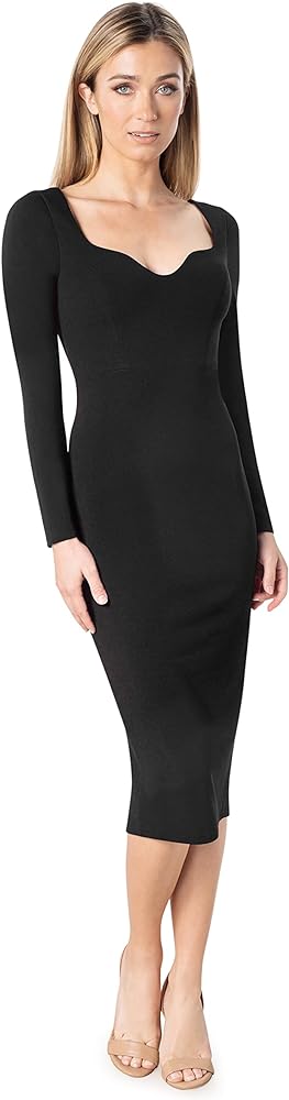 Dress the Population Women's Sonia Bodycon Knee-Length Dress