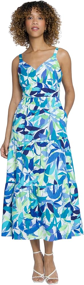 Maggy London Sleeveless V-Neck Maxi Pockets | Summer Dresses for Women