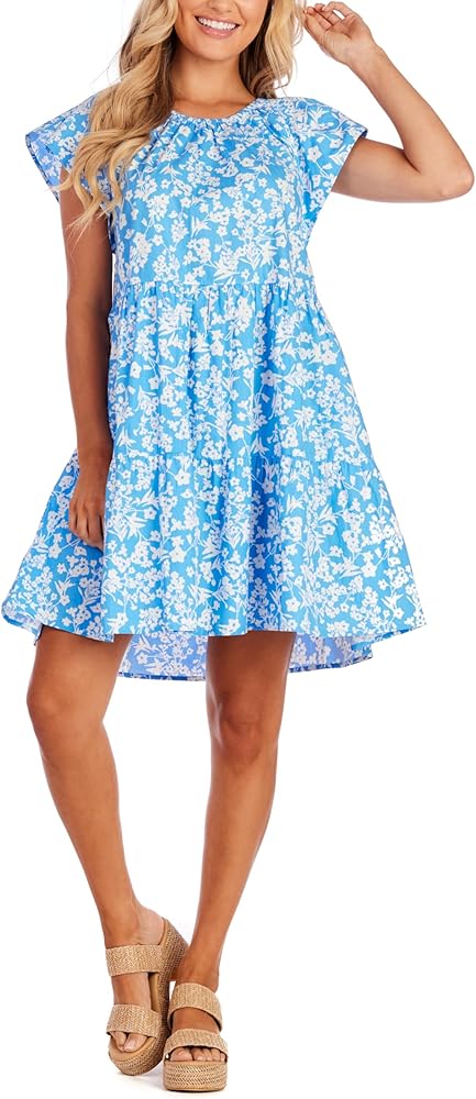 Mud Pie Women's Rachel Tiered Dress